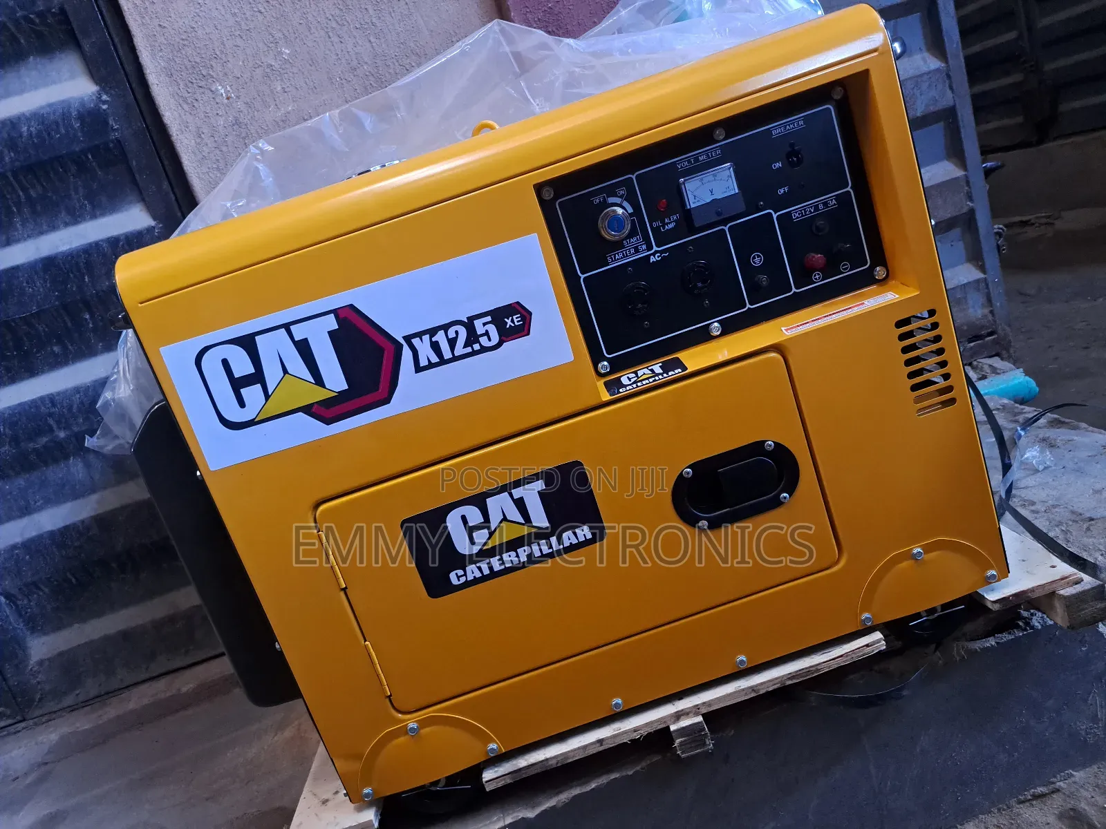 New Product Cat Diesel Soundproof Generator 10.5kva 100%