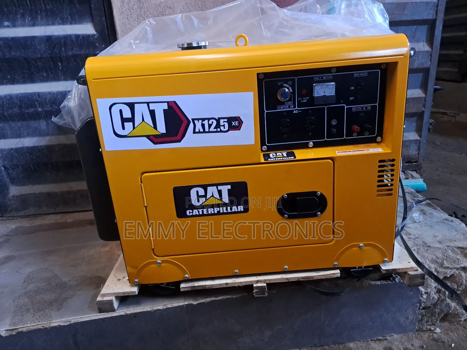 Powerful Cat 10.5kva Diesel Soundproof Gen 100% Copper Coil