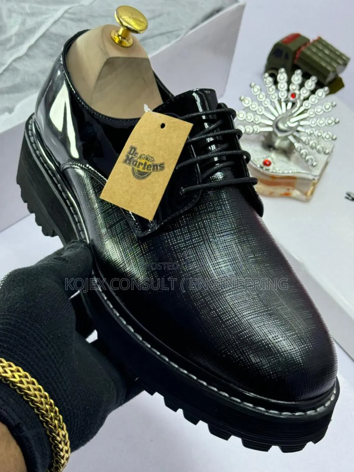 DR MARTENS Latest Laced Loafers