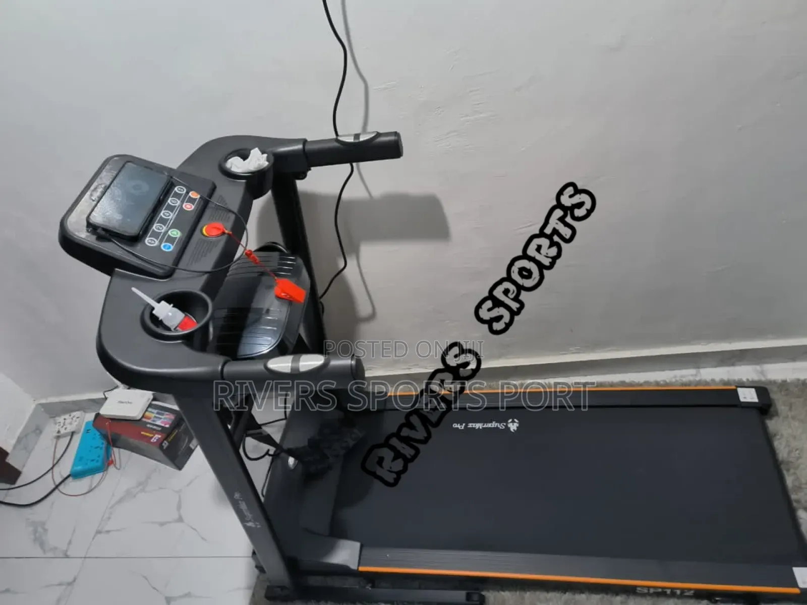 Supermaxpro 2hp Treadmill With Massager and More