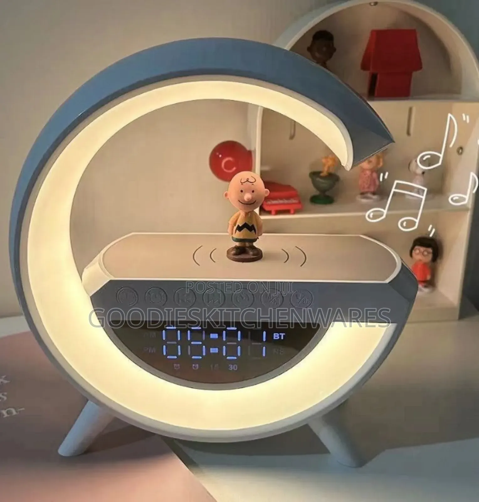 Led Wireless Charging Speaker