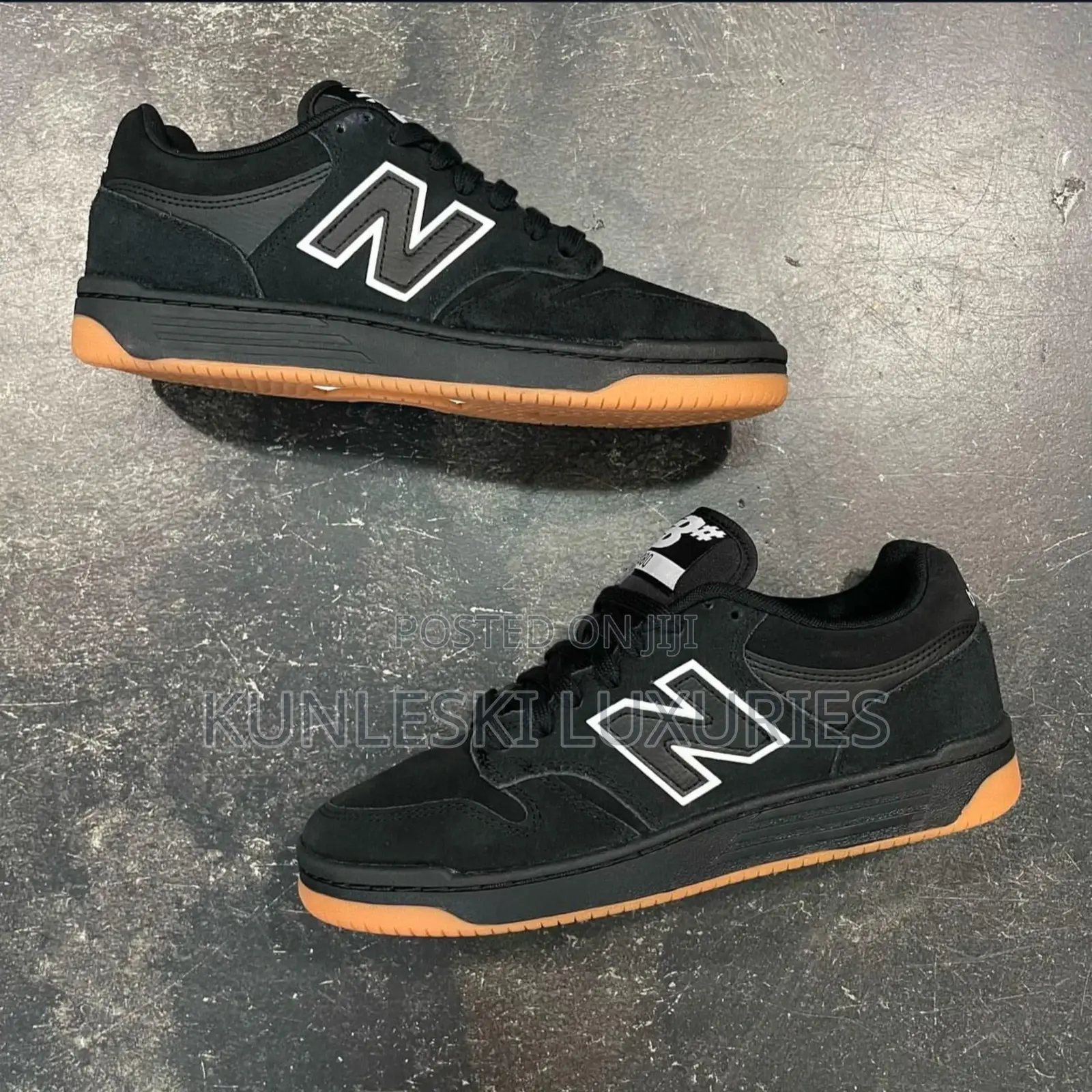 Original New Balance Numeric 480 Black Sneakers