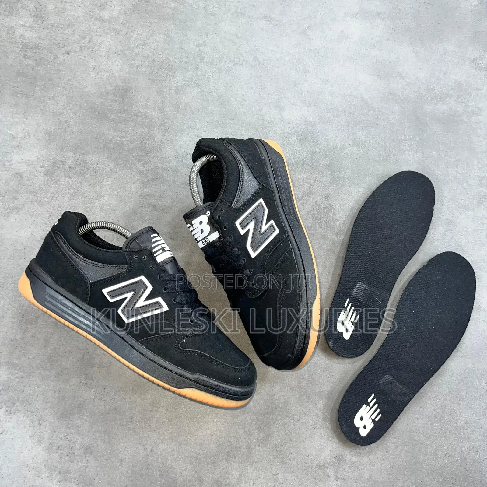 Original New Balance Numeric 480 Black Sneakers