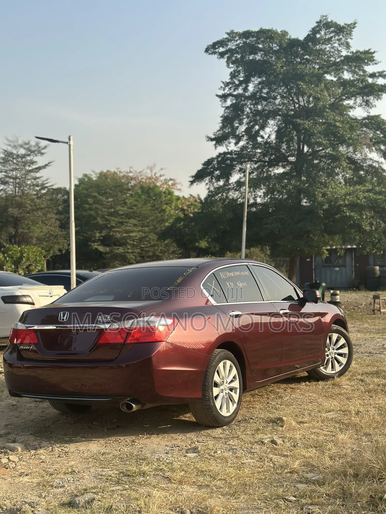 Honda Accord EX-L 4dr Sedan (2.4L 4cyl CVT) 2015 Burgundy