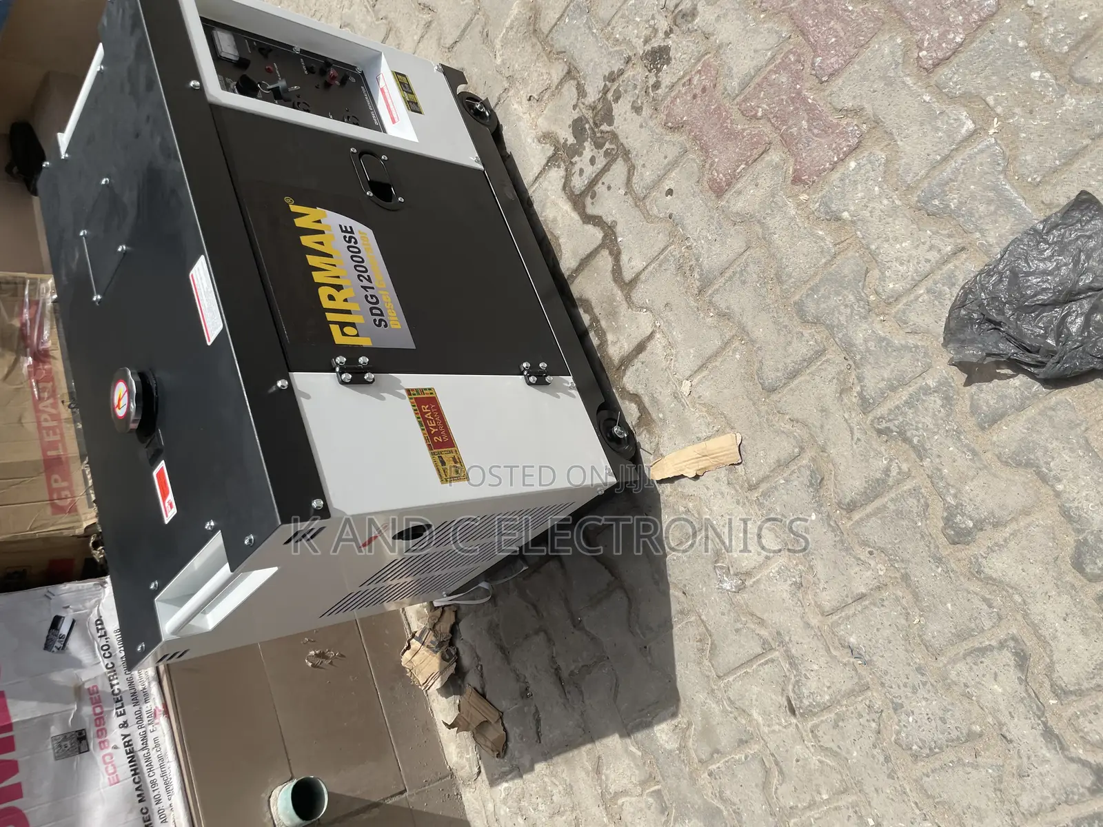 FIRMAN 10KVA Generator Diesel Soundproof 100%Copper