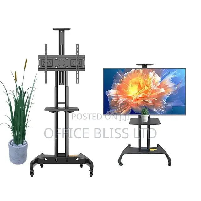 Tv Trolley Cart With Wheels 32" - 75"