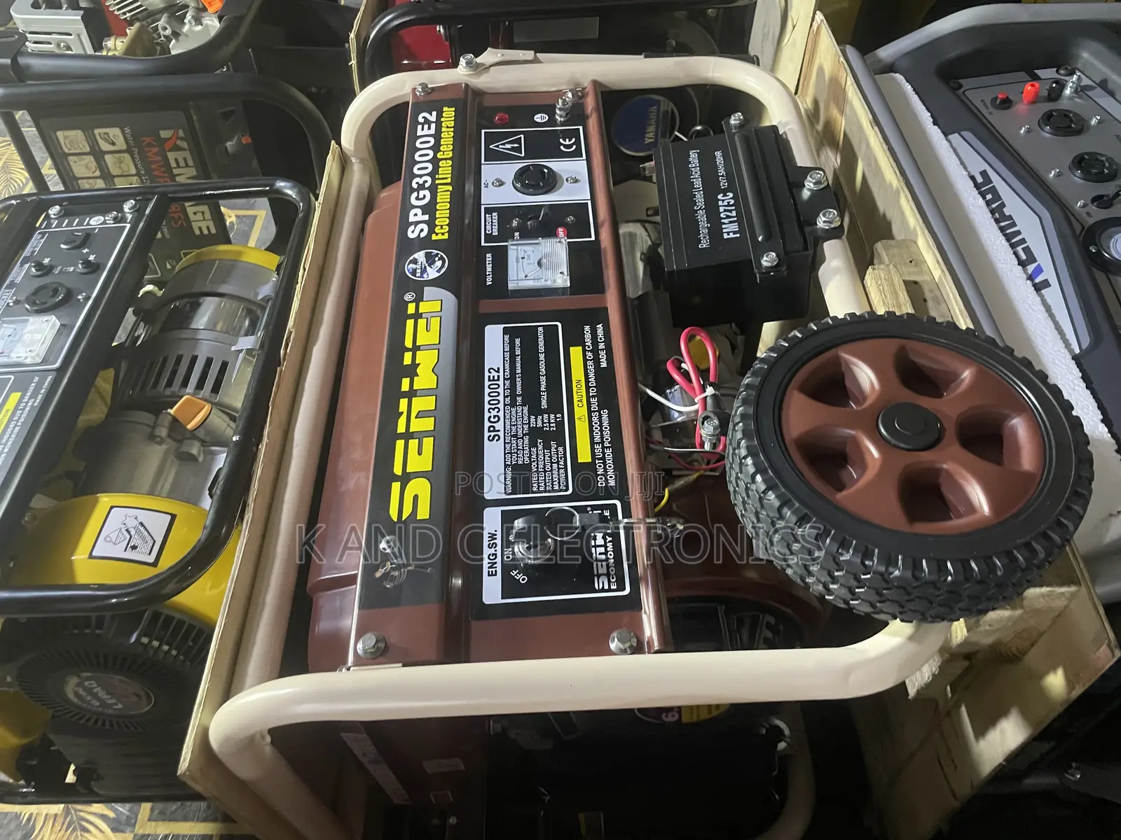 Senwei 3.5kva Petrol Generator 100%Copper Wire