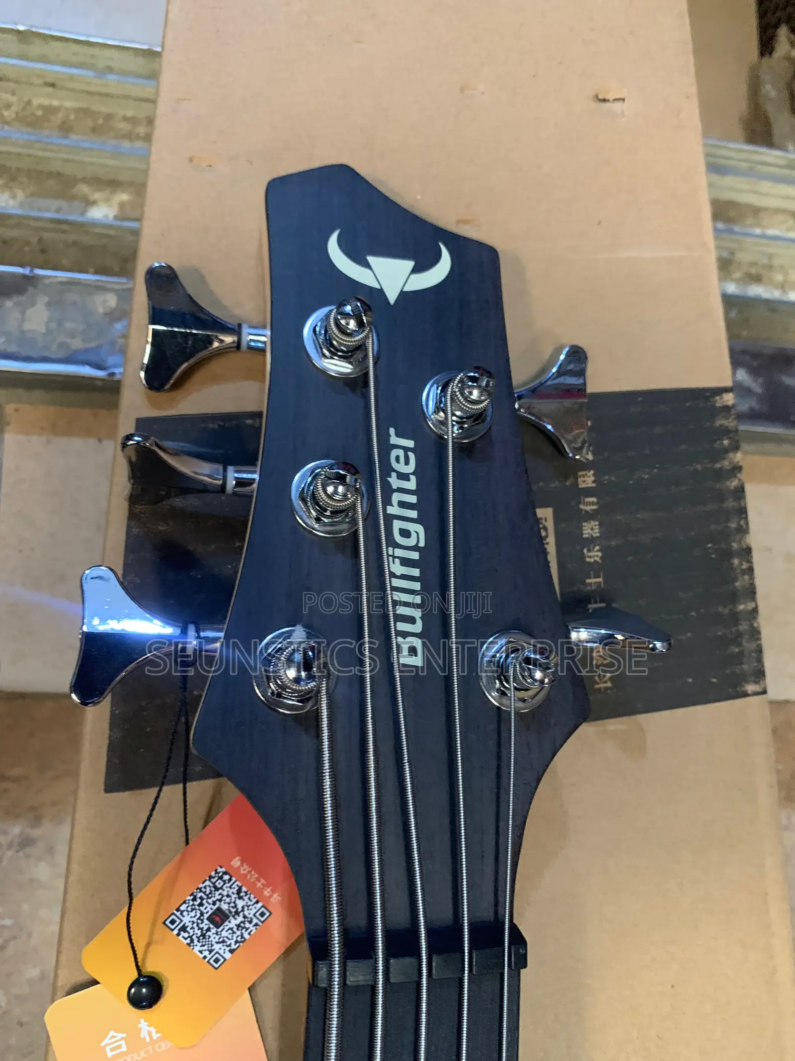 Quality Bullfighter Five String Bass Guitar