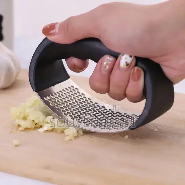 Stainless Steel Manual Garlic Press
