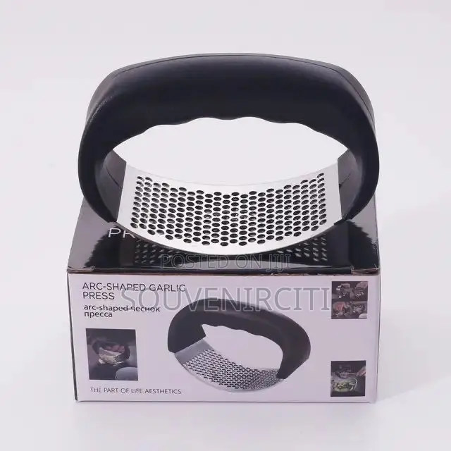 Stainless Steel Manual Garlic Press
