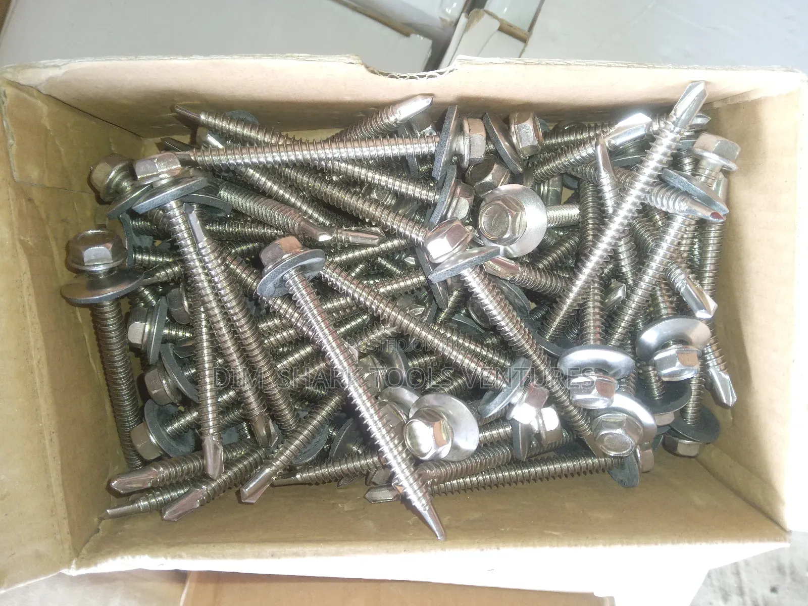 Stainless Steel Drilling Roofing Screw(M6x3")