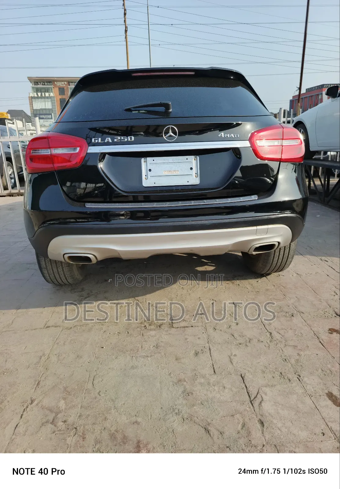 Mercedes-Benz GLA 250 2016 Black