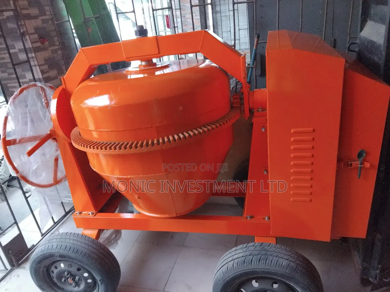 Concrete Mixer 500litres Petrol 1 1/2 Bag of Cement