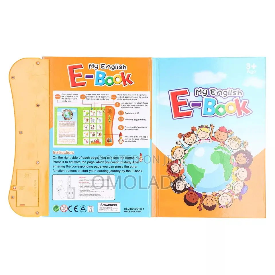 Kids E-Book Multifunction Learning for Children Learning