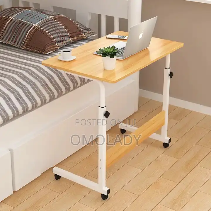 Adjustable Laptop Table With Wheel