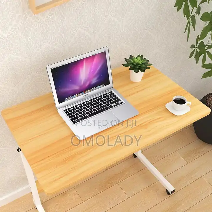 Adjustable Laptop Table With Wheel
