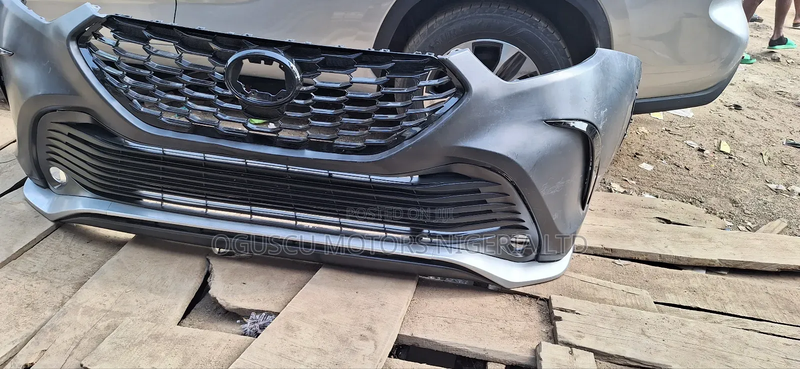 Complete Front Bumper Highlander 2021-2022-2023 Model