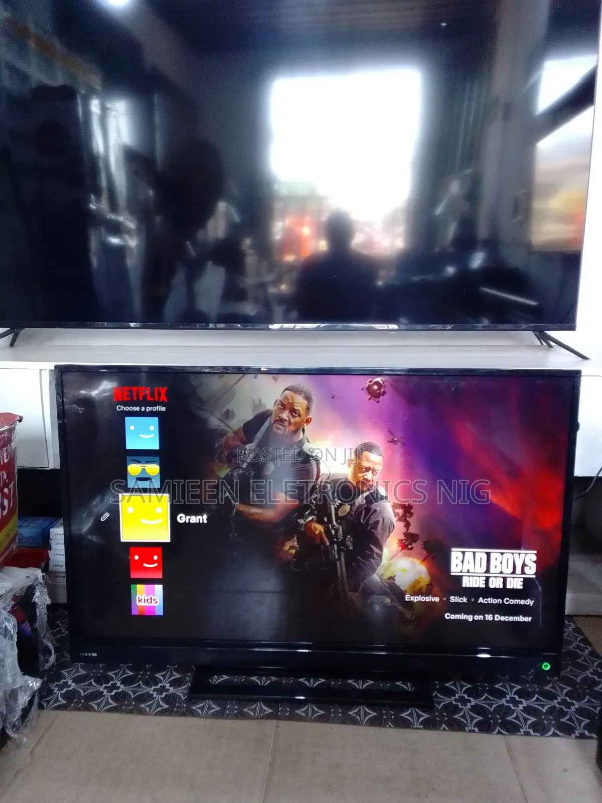 43 Inch Toshiba Uhd Smart Tv( Uk Imported) Free Netflix Acc