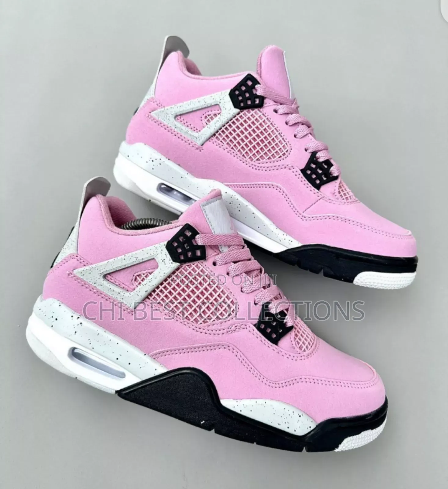 NEW2024 Air Jordan 4 Orchid Pink New Release Sneakers