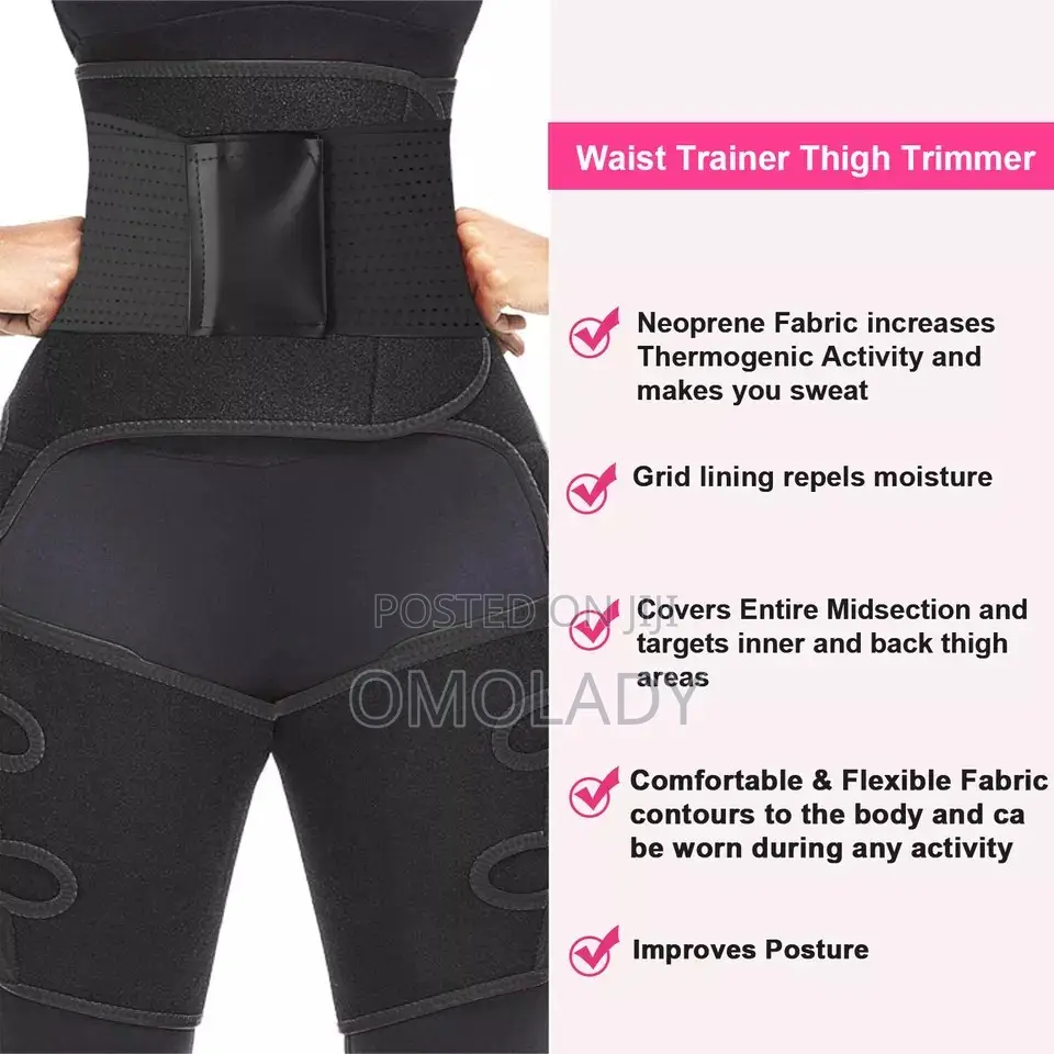 Body Shaper 3-in-1 Waist Trainer Butt Lifter Weight Loss