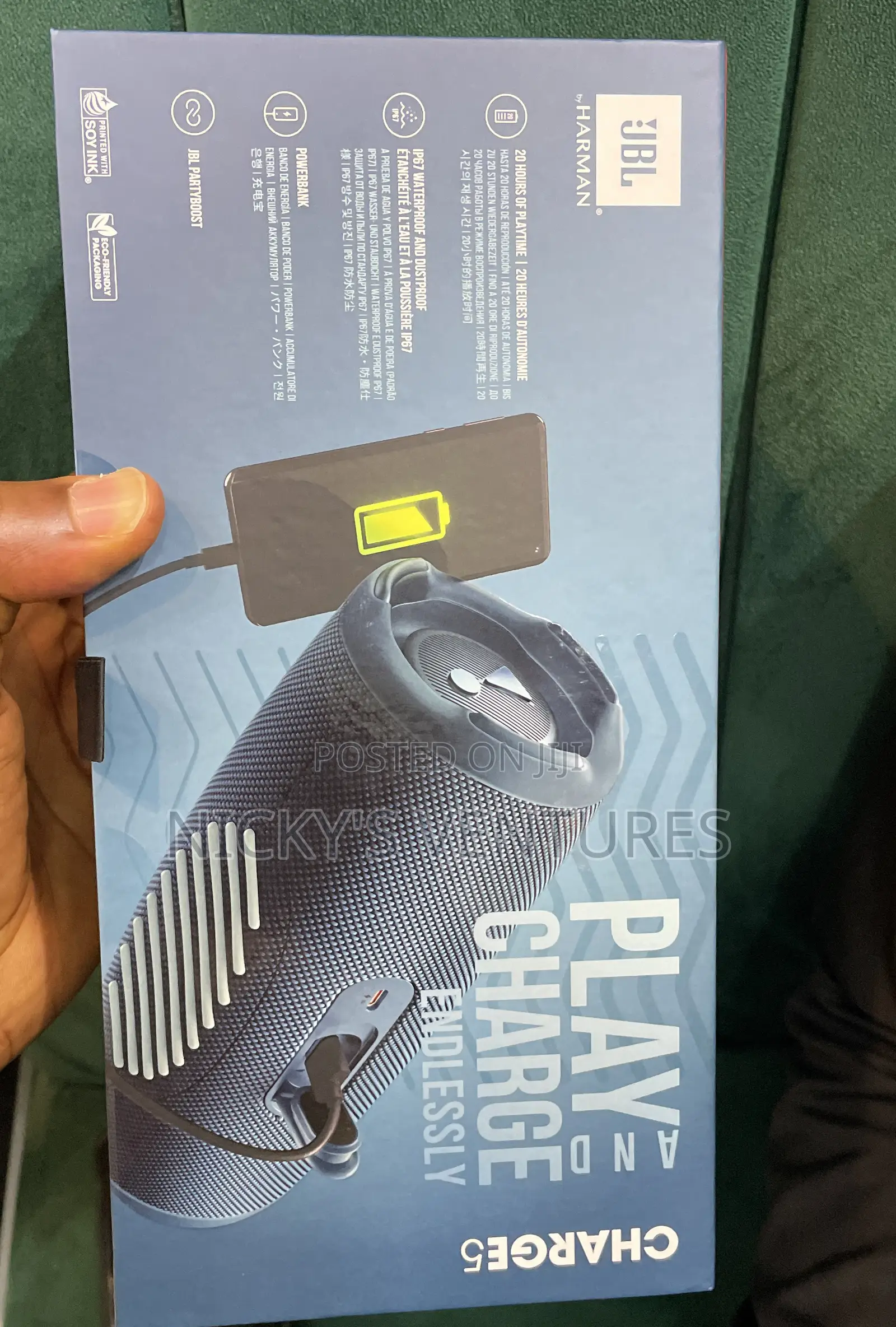 JBL Charge 5 Portable Speaker