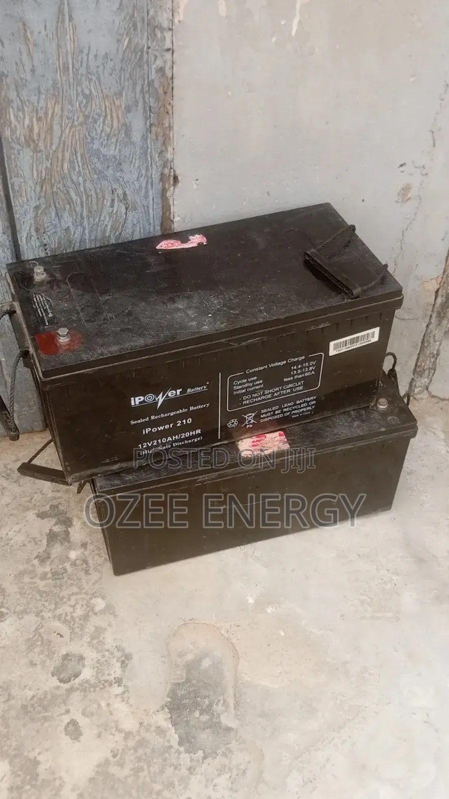 We're the Buyers of Scrap Solar/Inverter Battery