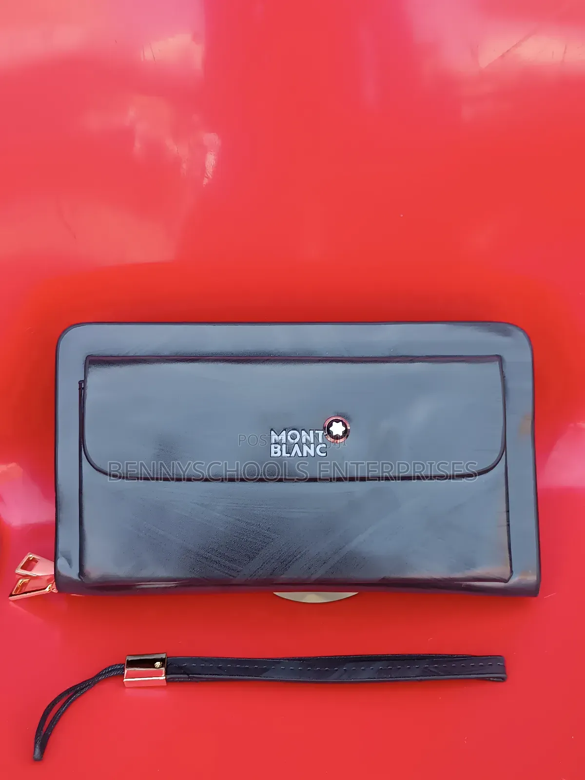 Mont Blanc Black Purse for Men
