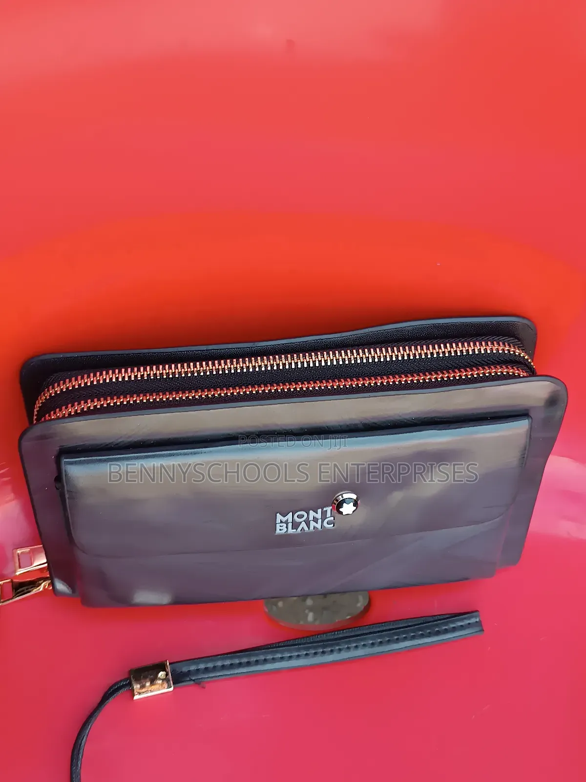 Mont Blanc Black Purse for Men