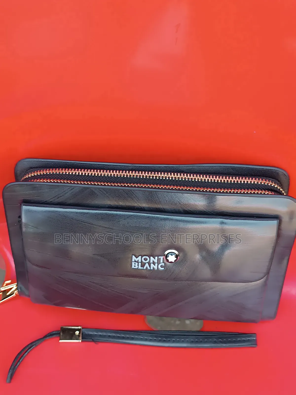 Mont Blanc Black Purse for Men