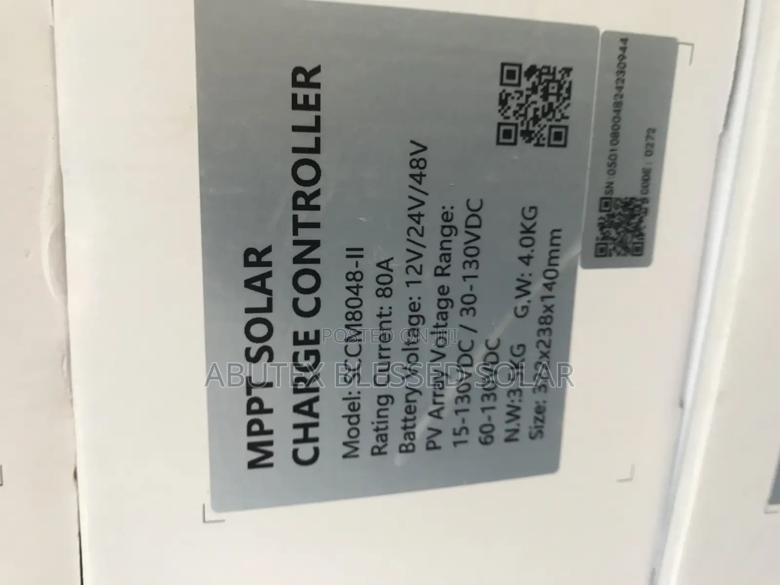 80ah 48v Felicity Solar Charge Controller