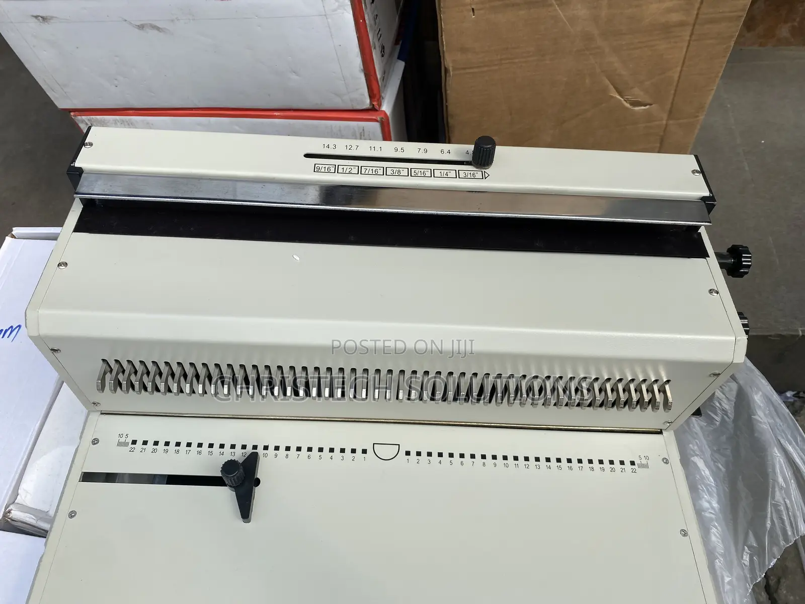 Calendar Double Wire Binding Machine With CE Model G930B