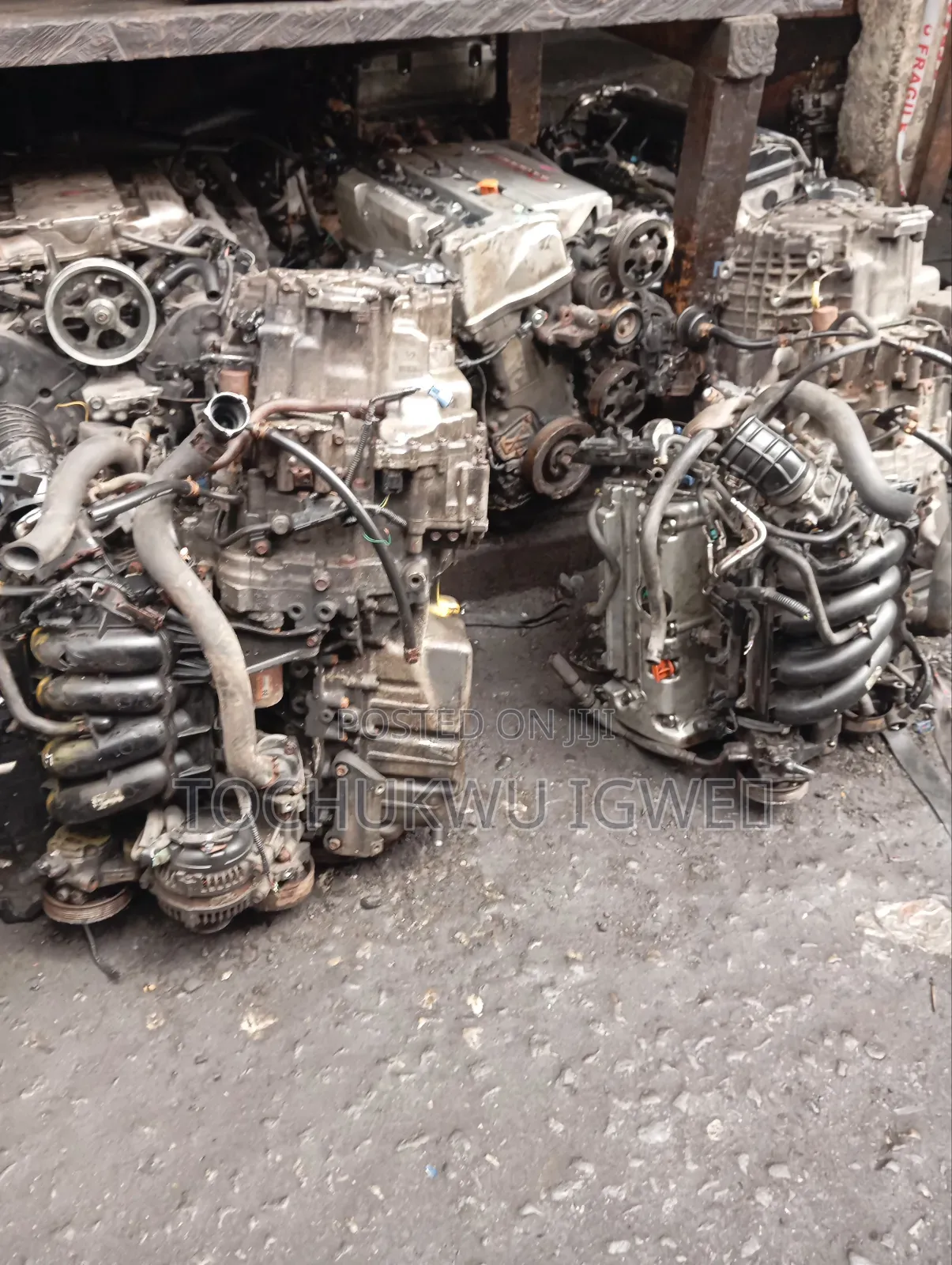 Honda Crosstour Engine and Gearbox 4 Plug 2010 to 2012 Model
