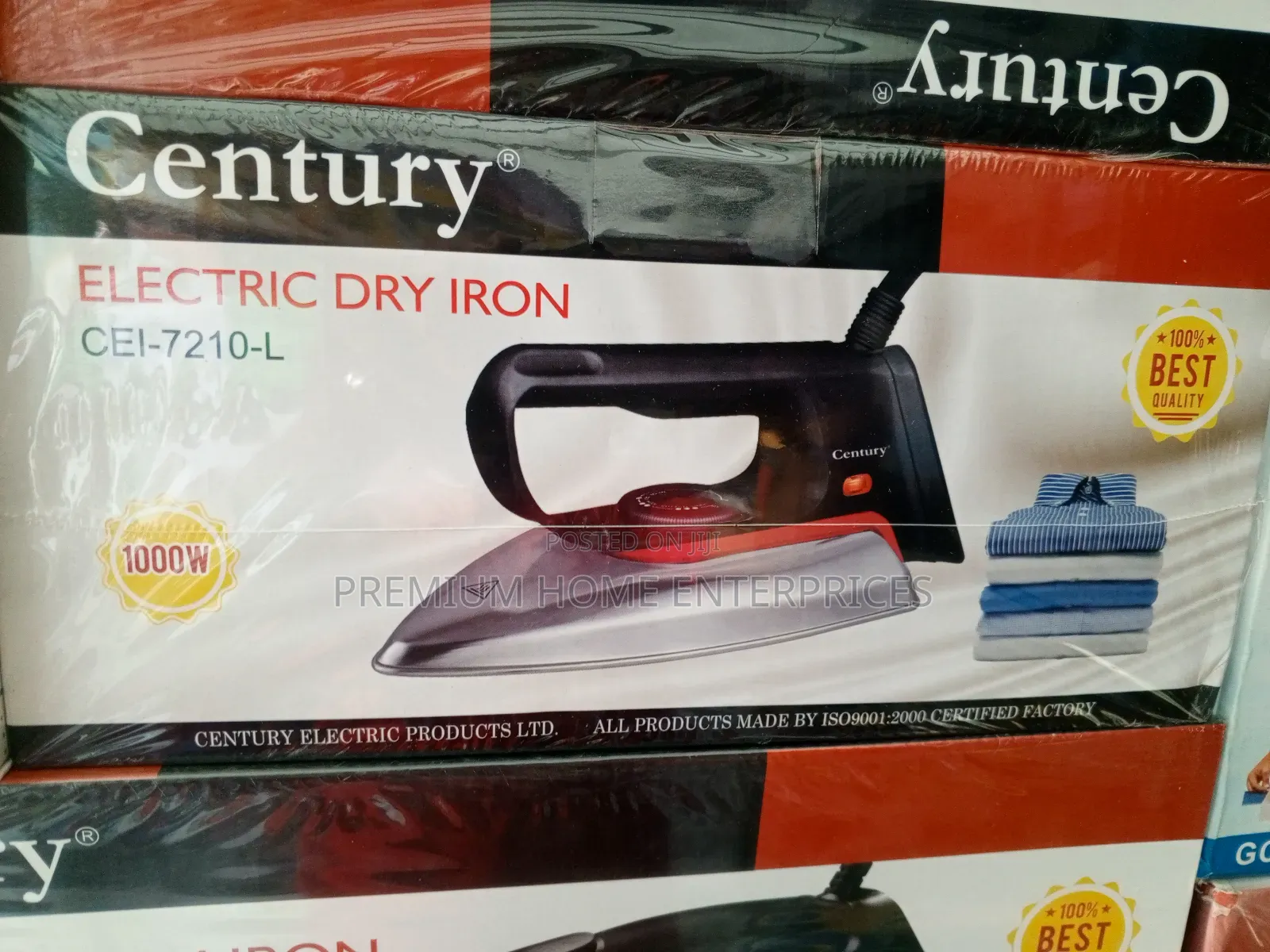 Century Dry Iron 7210-L