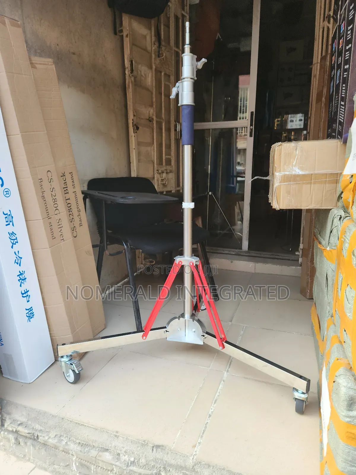 Trolley Steel Silver Stand
