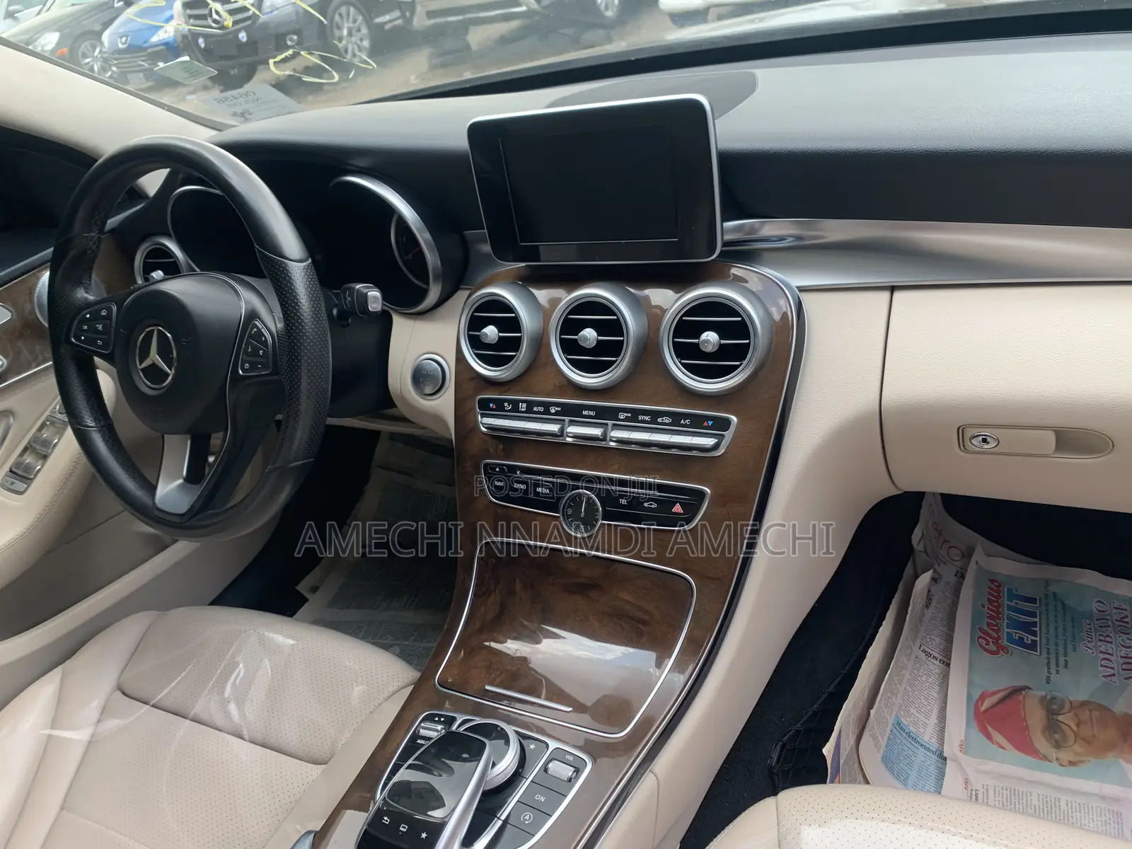 Mercedes-Benz C300 2016 Black