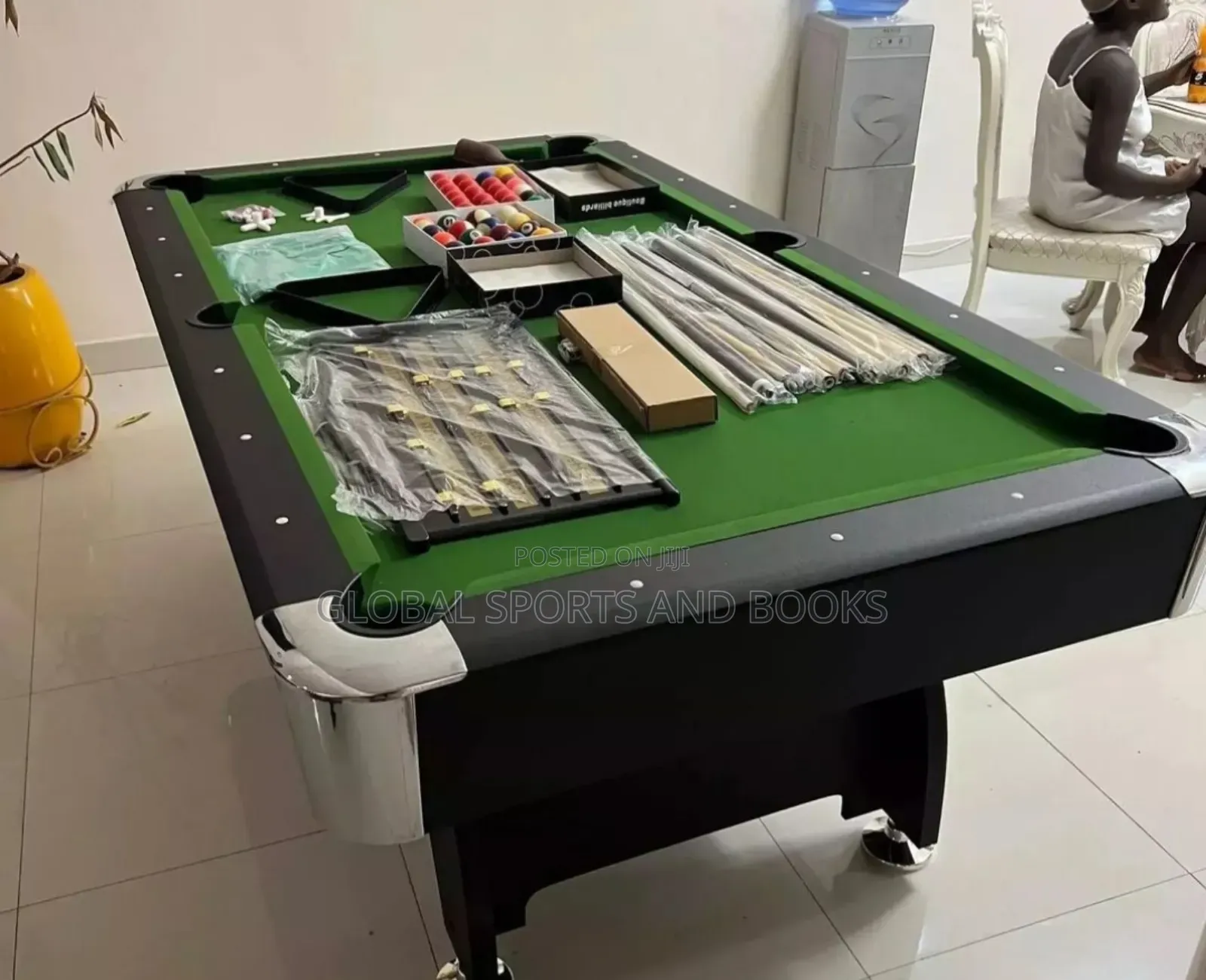 8ft Double Accessories Snooker Board With Complete Acce