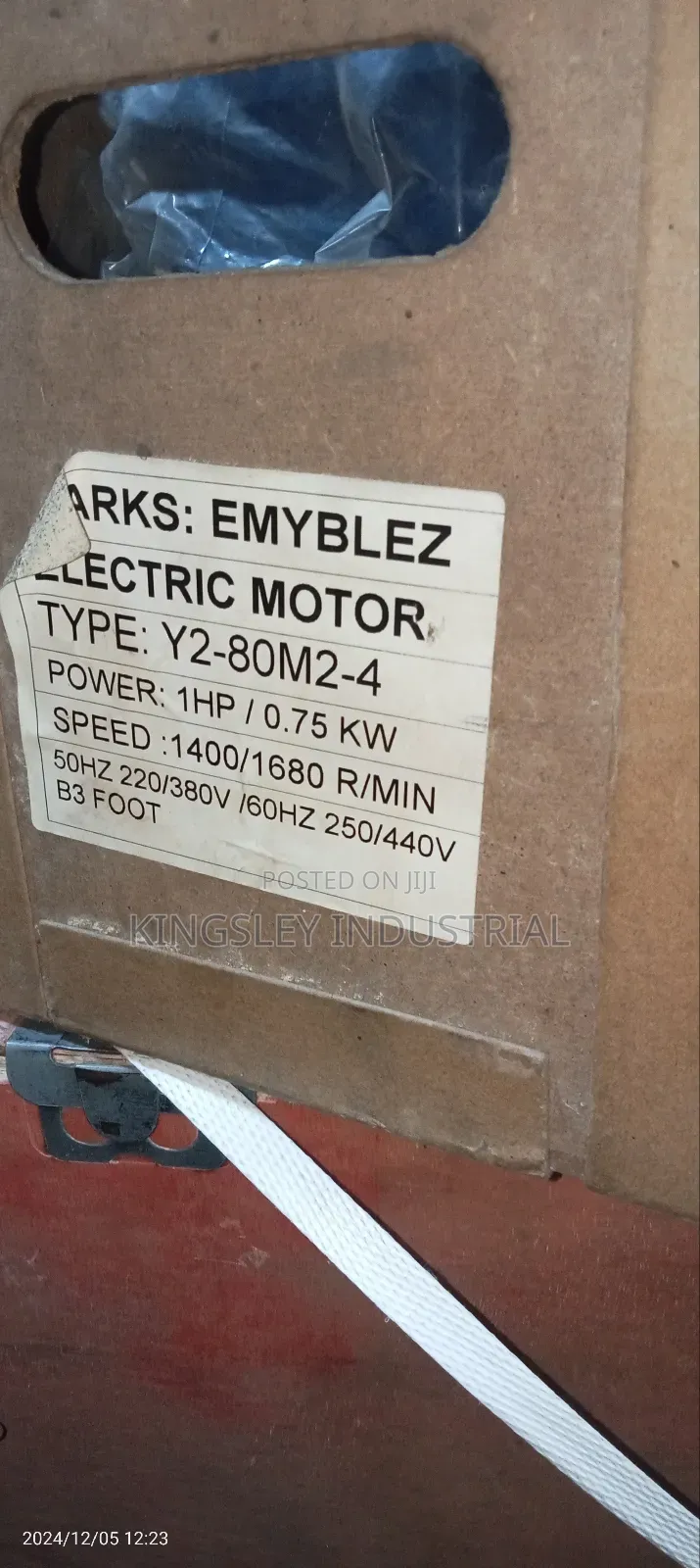 Electric Motor 1hp Normal Speed 3phase