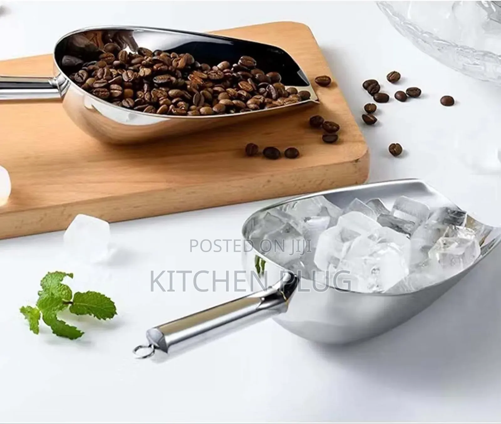 Stainless Steel Ice Scoop For Freezer And Ice Machine