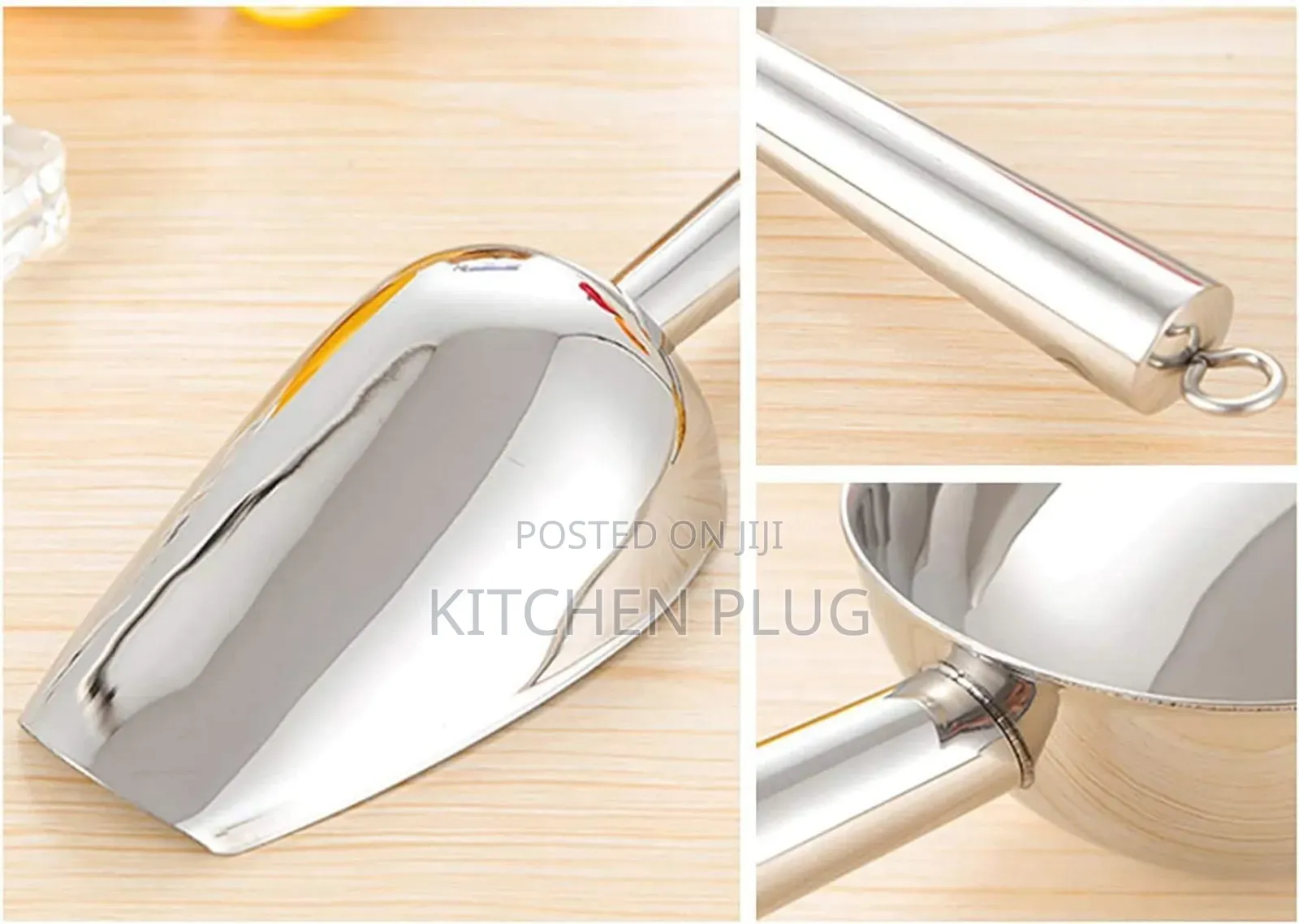 Stainless Steel Ice Scoop For Freezer And Ice Machine