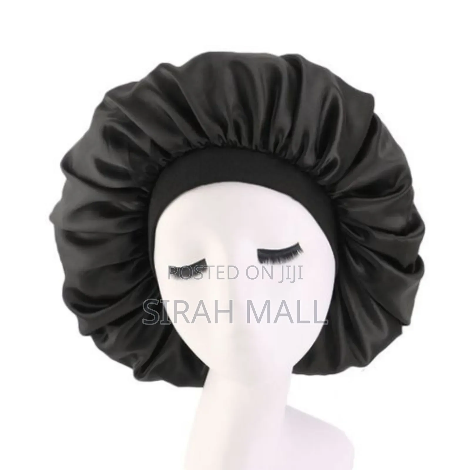 Large Hair Bonnet Sleep Cap Wide Elastic Band