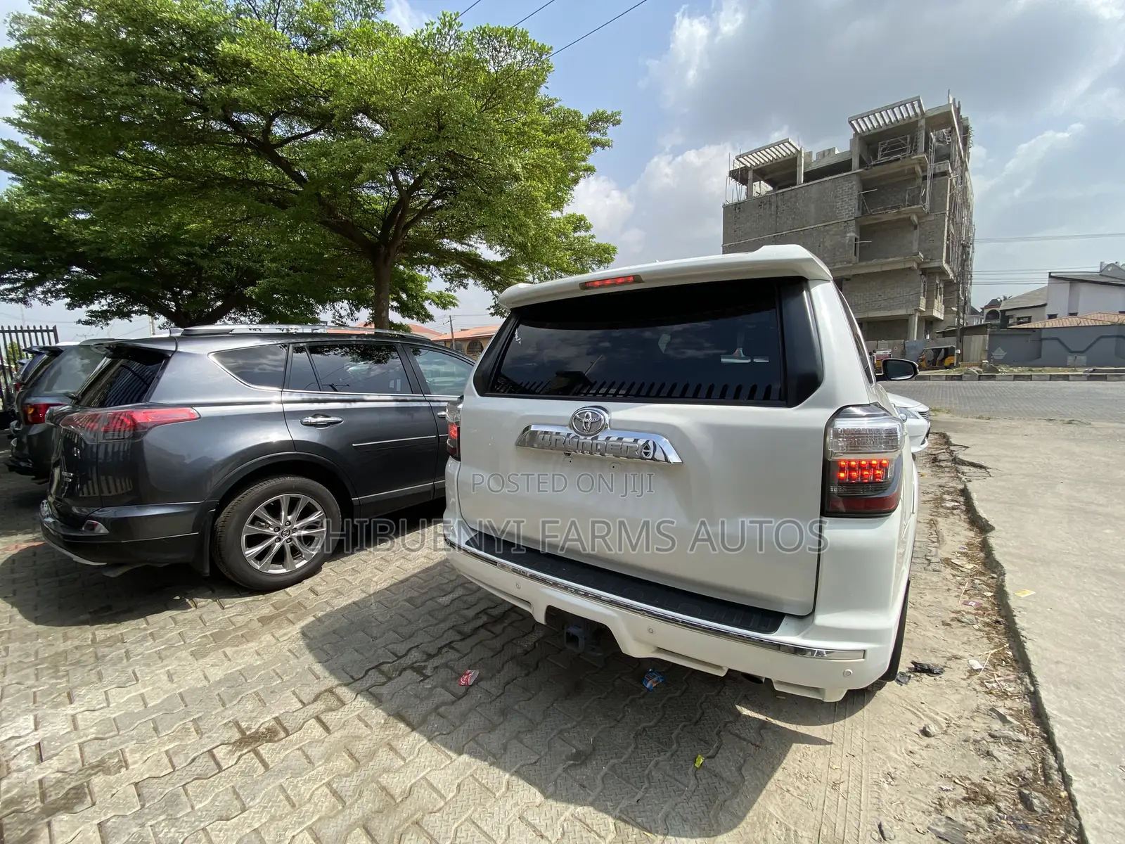 Toyota 4-Runner 2015 White