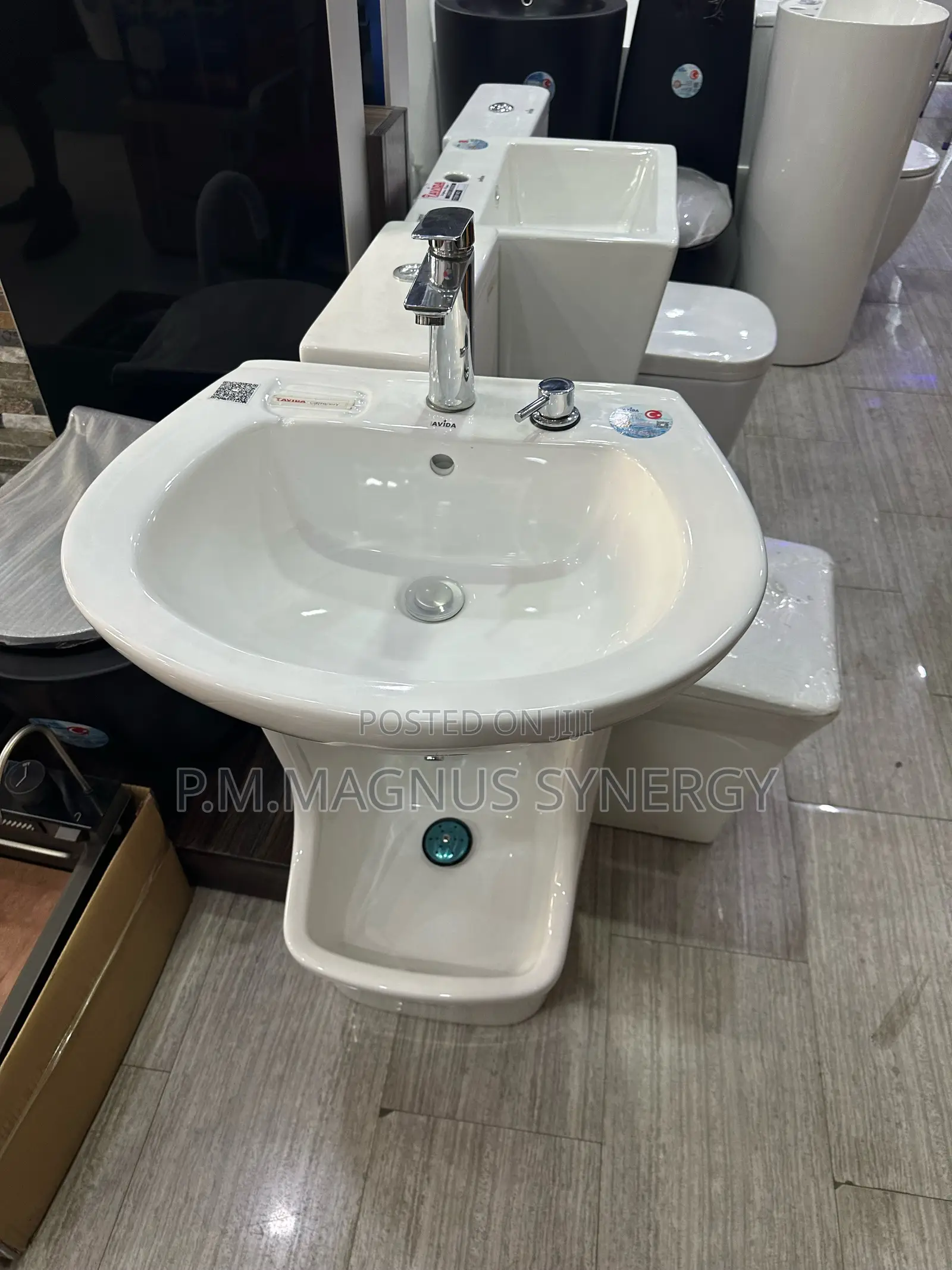 England Standard Basin and Leg Washer.