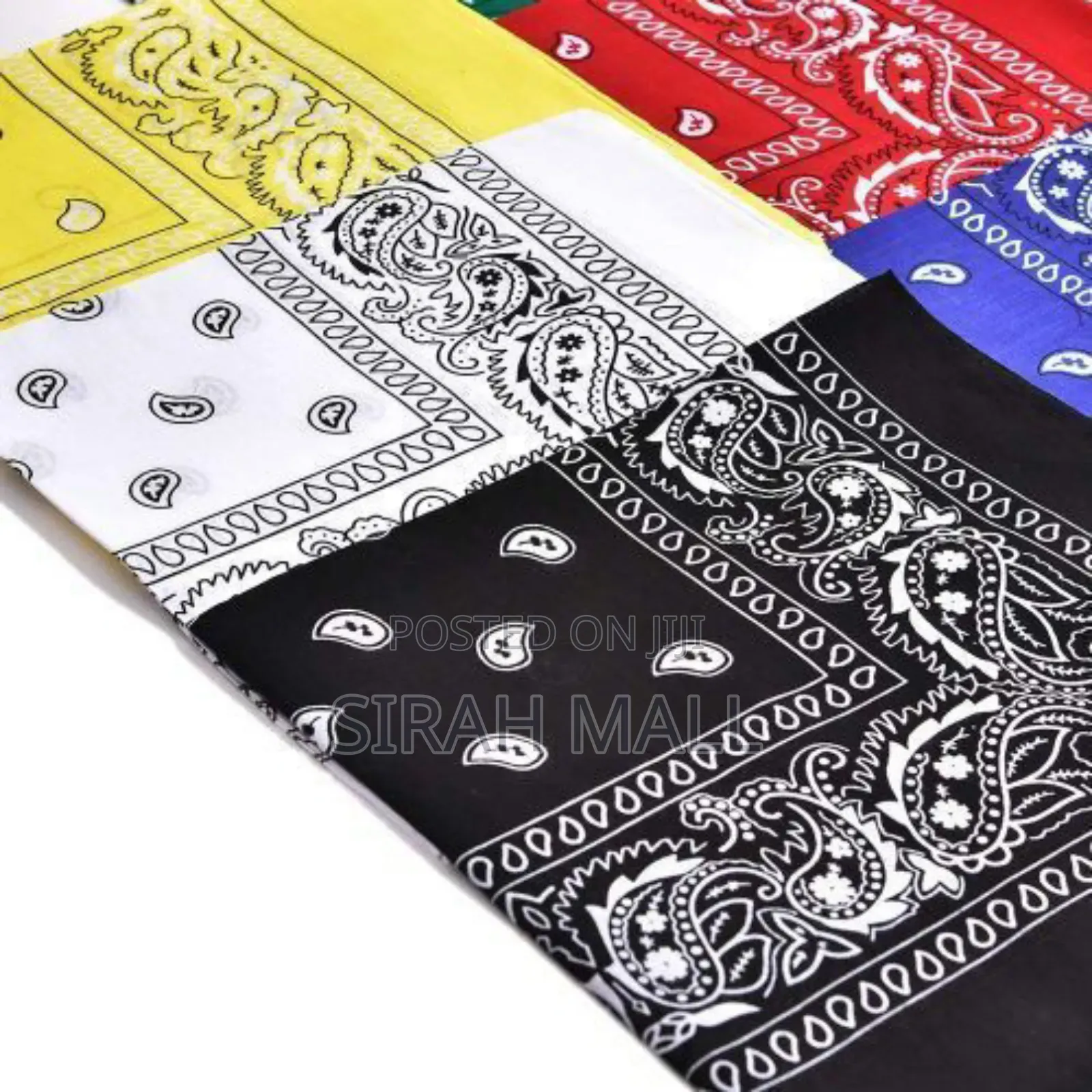 6pcs Fashion Bandana Scarf Headband,Handkerchief.