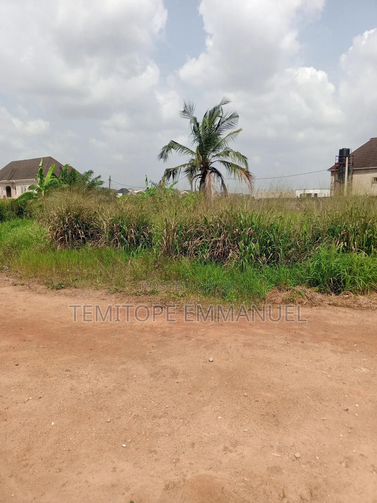 A Full Plot of Land in an Estate