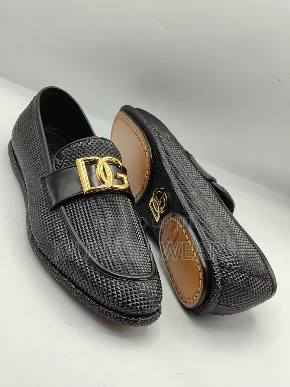 Pure Italian D G Leather Royal Shoe 40-46