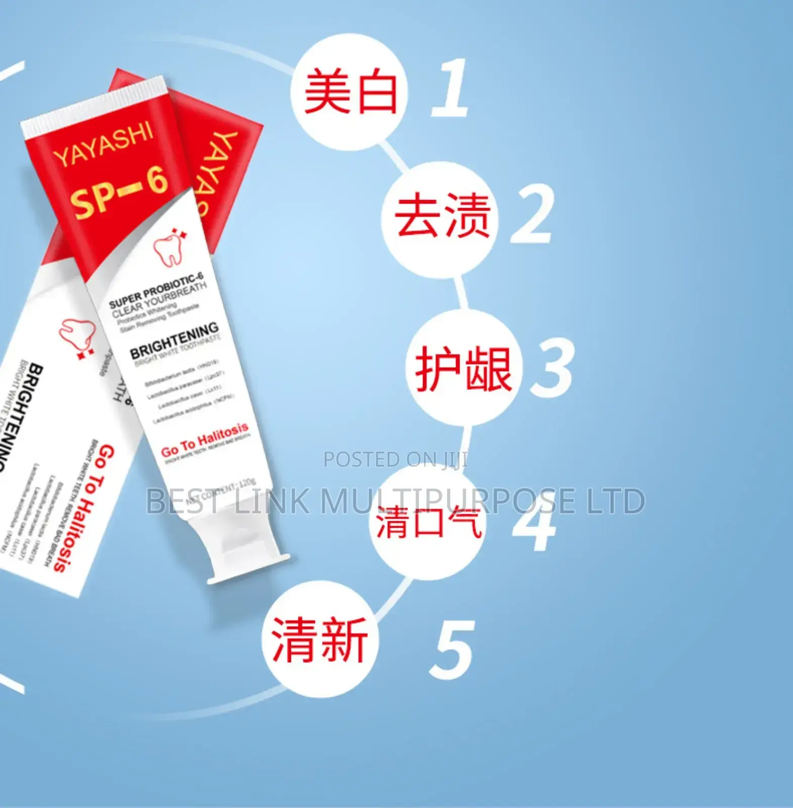 Sp-6 Toothpaste/Sp6 Original Teeth Whitening/Ultra +( Bulk Only)