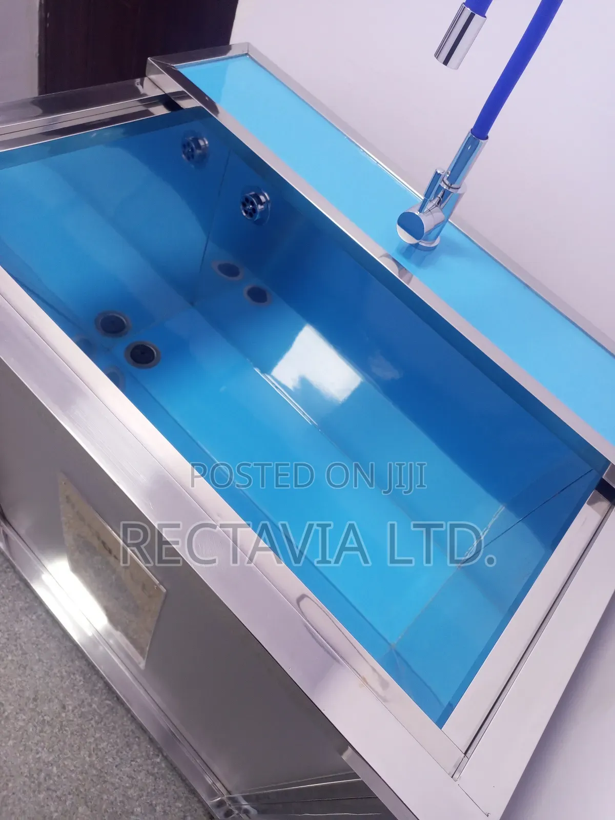 Dirty Linen Instrument Troughs + Sterile Instrumen Trolley