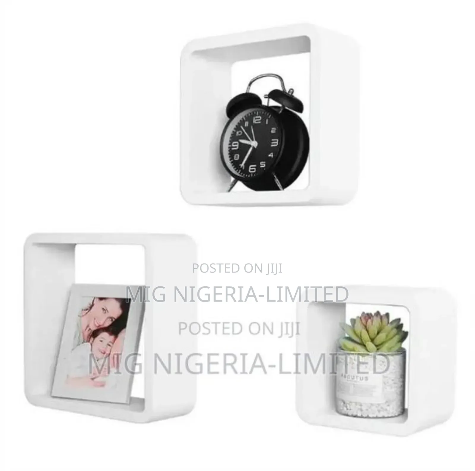 Wall Floating 3in1 Shelves Decorations