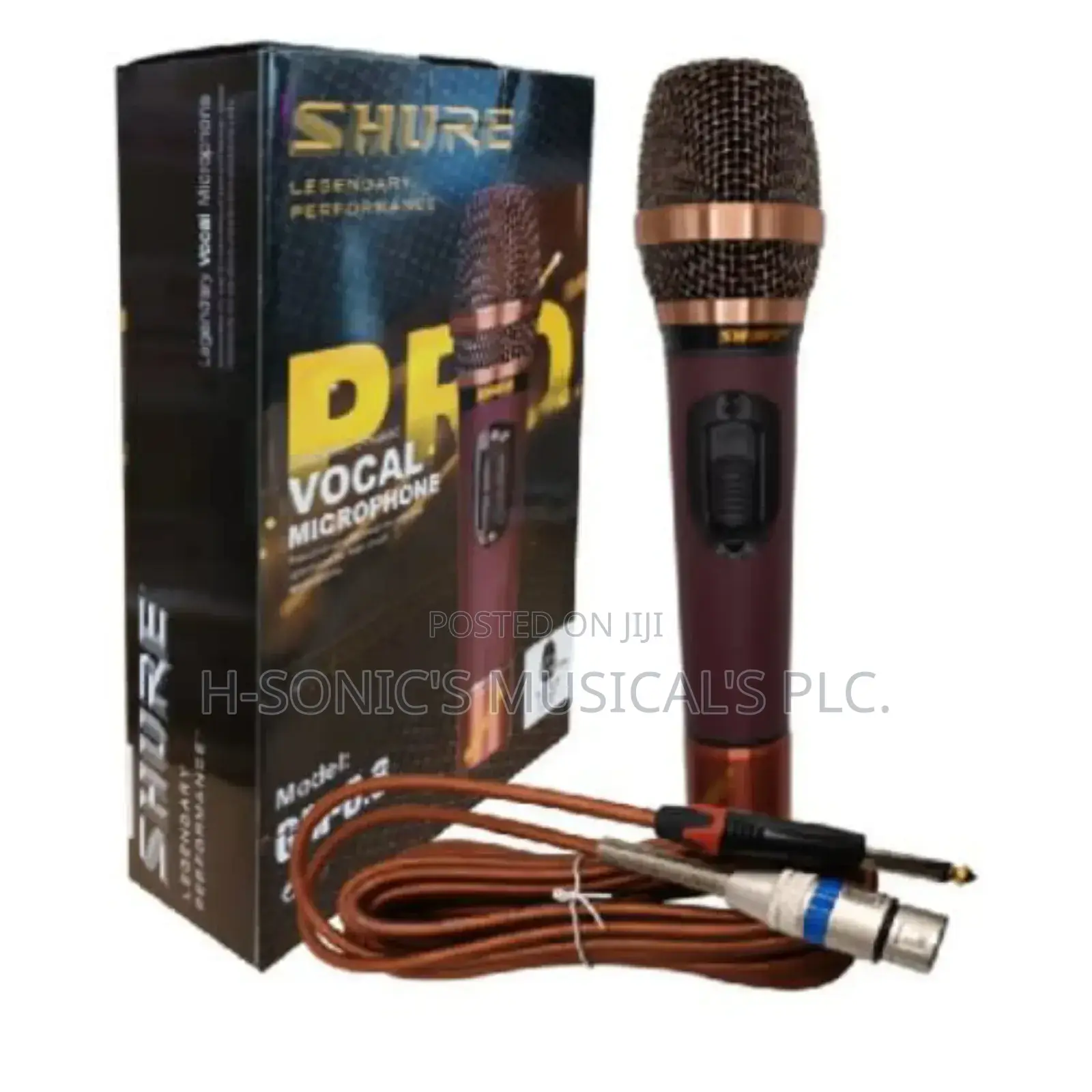 Quality Shure Gm-8.8 Dynamic Wired Microphone