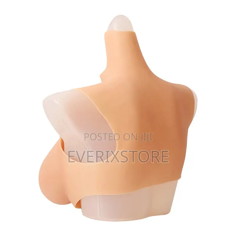 High Neck Fake Silicone Breast